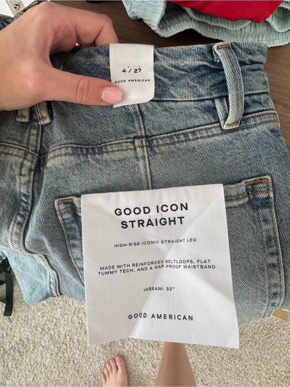 Good American Icon Straight Jean - Picture 5 of 5